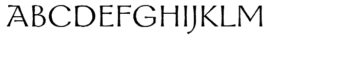 Galahad Regular Font UPPERCASE