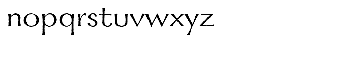 Galahad Regular Font LOWERCASE