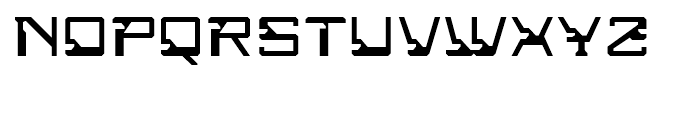 Galaxy Run Regular Font LOWERCASE