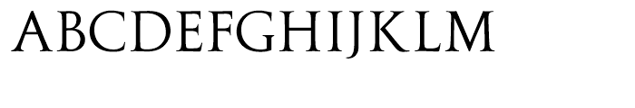 Galba Regular Font UPPERCASE
