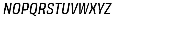 Galeana Condensed Bold Italic Font UPPERCASE