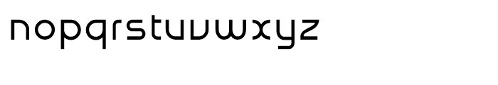 Galexica Bold Font LOWERCASE