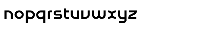 Galexica ExtraBold Font LOWERCASE