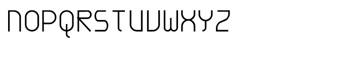 Galexica Mono Regular Font UPPERCASE