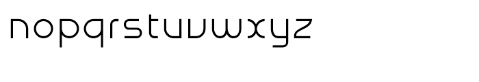 Galexica Regular Font LOWERCASE