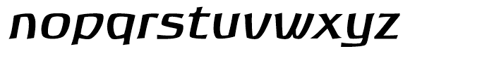 Galicia Medium Italic Font LOWERCASE