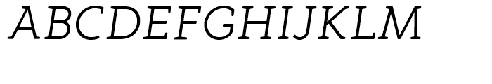 Gambero ExtraLight Italic Font UPPERCASE
