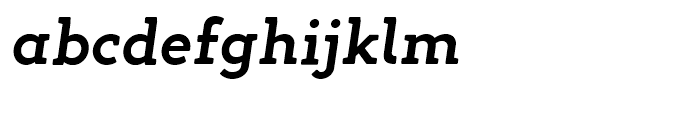 Gambero SemiBold Italic Font LOWERCASE