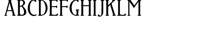 Gandy Dancer NF Regular Font UPPERCASE
