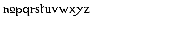 Gandy Dancer NF Regular Font LOWERCASE