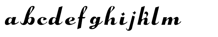 Gans Fulgor Regular Font LOWERCASE
