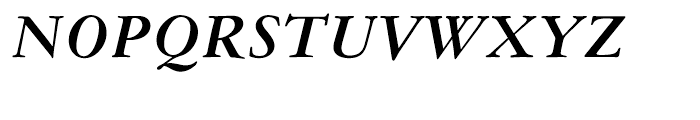 Garamond 3 Bold Italic Font UPPERCASE