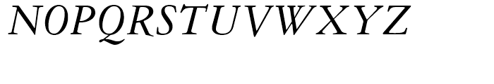 Garamond 3 LT Italic Font UPPERCASE