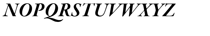 Garamond Premier Bold Italic Subhead Font UPPERCASE