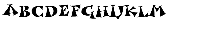Garash Regular Font UPPERCASE