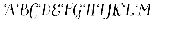 Garden Swash Italic Font UPPERCASE