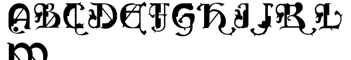 Gargoil Expert Font LOWERCASE