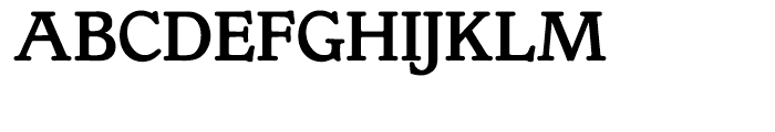 Gargoyle Bold with OSF Font UPPERCASE