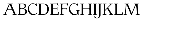 Gargoyle Light with OSF Font UPPERCASE