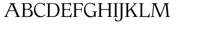 Gargoyle Light Font UPPERCASE