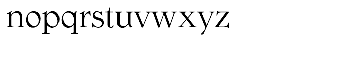 Gargoyle Light Font LOWERCASE