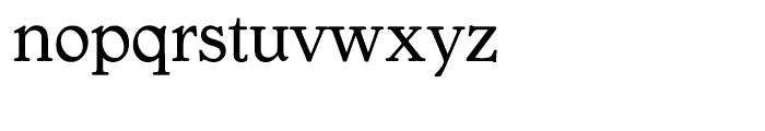 Gargoyle Medium Font LOWERCASE