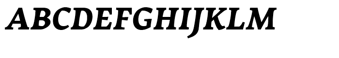 Garibaldi Black Italic Font UPPERCASE