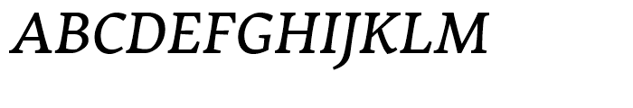 Garibaldi Medium Italic Font UPPERCASE