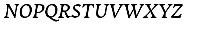 Garibaldi Medium Italic Font UPPERCASE
