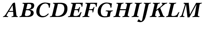 Garth Graphic Bold Italic Font UPPERCASE