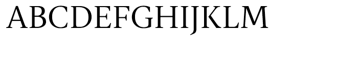 Gauthier Next FY Regular Font UPPERCASE