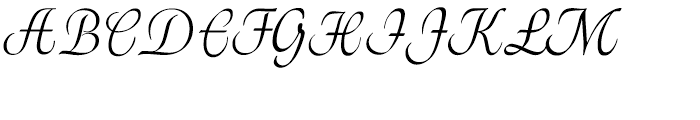 Gavotte Regular Font UPPERCASE