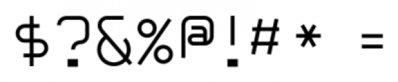 Galexica Regular Font OTHER CHARS