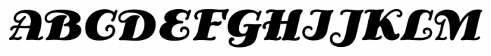 Galgano Regular Font UPPERCASE