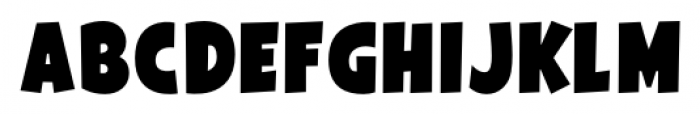 Galpon Black Font LOWERCASE