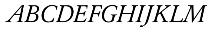 Garamond Classic FS Italic Font UPPERCASE