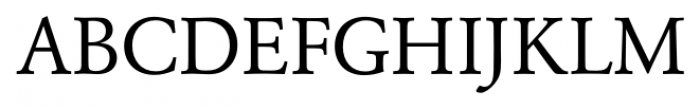 Garamond Classic FS Regular Font UPPERCASE