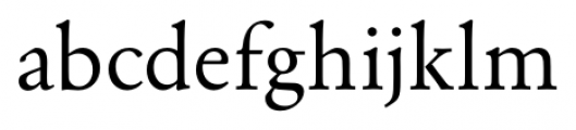 Garamond Classic FS Regular Font LOWERCASE