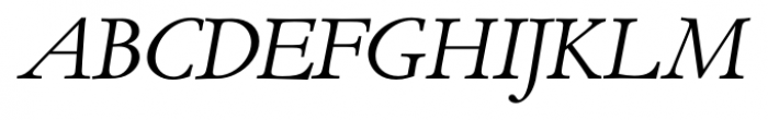 Garamond Elegant FS Regular Font UPPERCASE