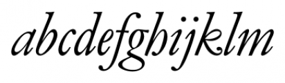 Garamond Elegant FS Regular Font LOWERCASE