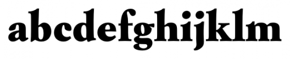 Garamond Italian ExtraBold Font LOWERCASE