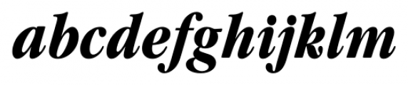 Garamond Modern FS Bold Italic Font LOWERCASE