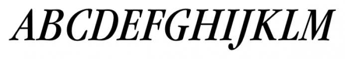 Garamond Modern FS Italic Font UPPERCASE