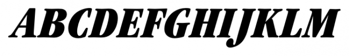 Garamond Modern FS Ultra Italic Font UPPERCASE