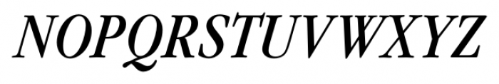 Garamond Nova Pro Condensed Italic Font UPPERCASE