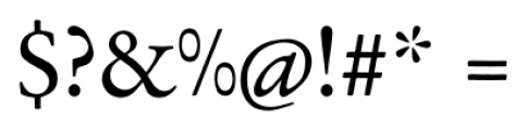 Garamond Oldstyle FS Regular Font OTHER CHARS