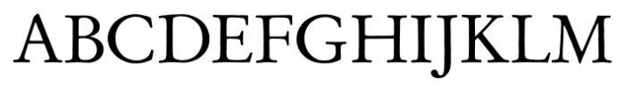 Garamond Oldstyle FS Regular Font UPPERCASE
