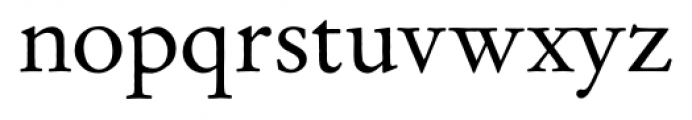 Garamond Oldstyle FS Regular Font LOWERCASE