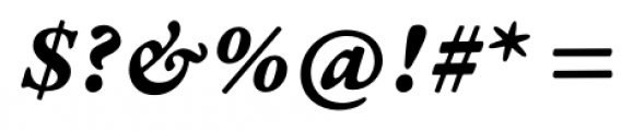 Garamond Premier Pro Caption Bold Italic Font OTHER CHARS