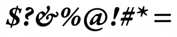 Garamond Premier Pro Caption Semi Bold Italic Font OTHER CHARS